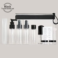 Travel Makeup Cosmetic Face Cream Pot Bottles Transparent Plastic Travel Accessories Empty Make up Container Bottle
