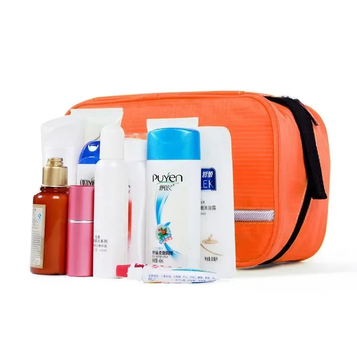 Ultimate Hanging Toiletry Organizer Bag - Durable Travel Makeup & Shower Essentials for Men and Women