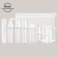 Travel Makeup Cosmetic Face Cream Pot Bottles Transparent Plastic Travel Accessories Empty Make up Container Bottle