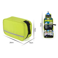 Ultimate Hanging Toiletry Organizer Bag - Durable Travel Makeup & Shower Essentials for Men and Women